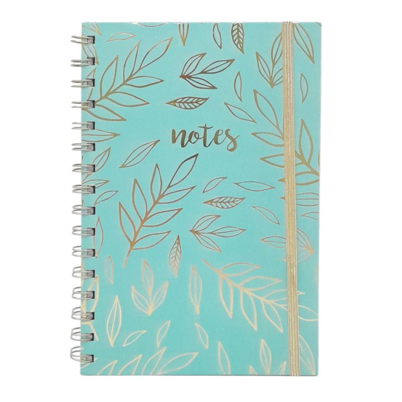 104745740-Libreta-de-apuntes-menta-floral-80-paginas