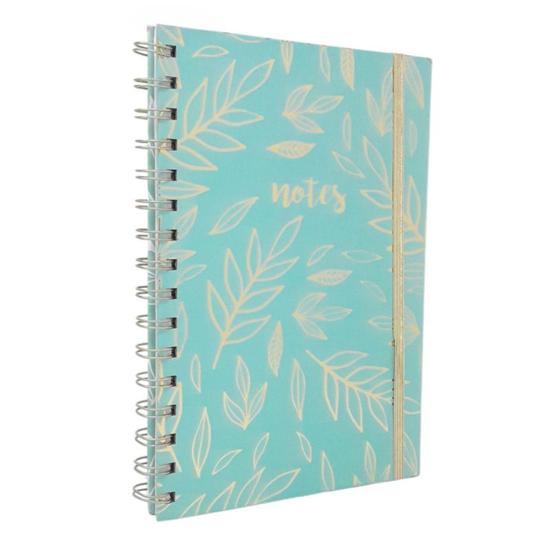 104745740-Libreta-de-apuntes-menta-floral-80-paginas