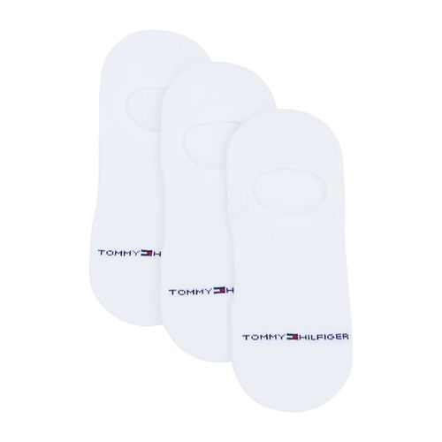 Pack de 3 pares de calcetines Tommy Hilfiger blancas estampadas para hombre