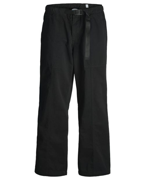 Jogger Jack & Jones wide fit negro sólido para hombre