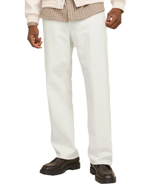 Jeans Jack & Jones baggy fit blanco denim para hombre