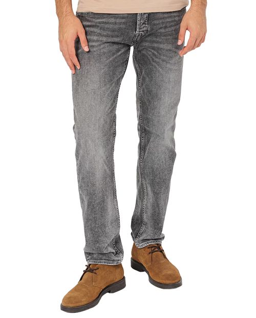 Jeans Jack & Jones slim fit gris denim lavado para hombre