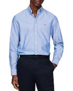 104804460-Camisa-oxford-Tommy-Hilfiger-slim-fit-celeste-con-mini-print-para-hombre