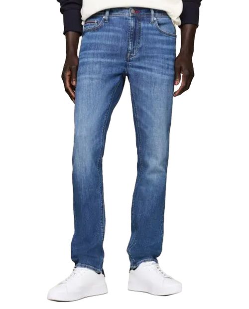 Jeans Tommy Hilfiger slim fit azul denim lavado para hombre 32'