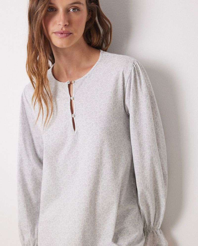 104809373-Camison-Women-Secret-gris-manga-larga-para-mujer