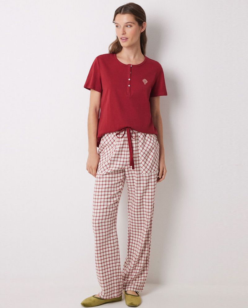 104772894-Pantalon-de-pijama-Women-Secret-cuadriculado-de-cintura-alta-para-mujer