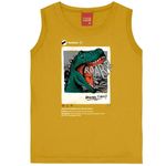 Camiseta-amarilla-con-estampado-para-niño-104801348