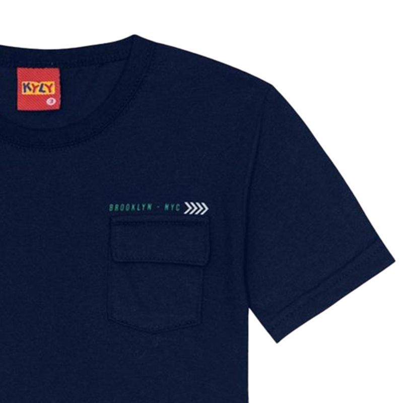 Camiseta-azul-con-estampado-para-niño-104801365
