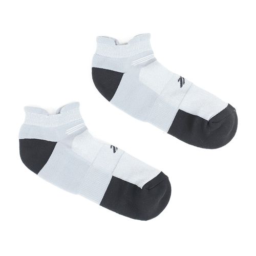Pack de 2 pares calcetines sport Teammate gris color block con negro unisex