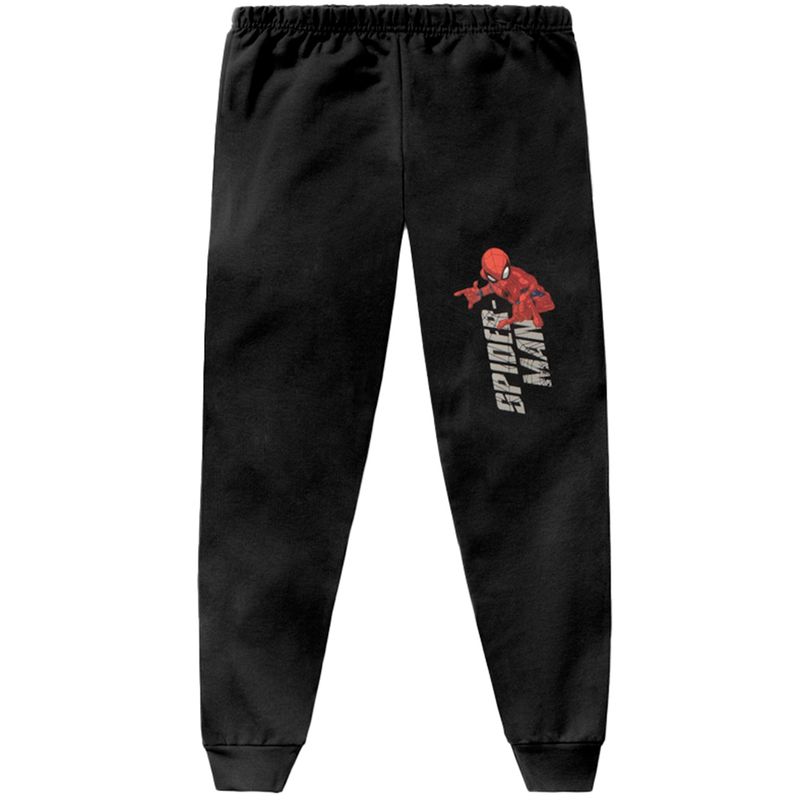 Pantalon-negro-con-estampado-de-Spider-Man-para-niño-104568040