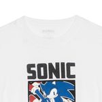 Camiseta-blanca-con-estampado-de-Sonic-para-niño-104750514