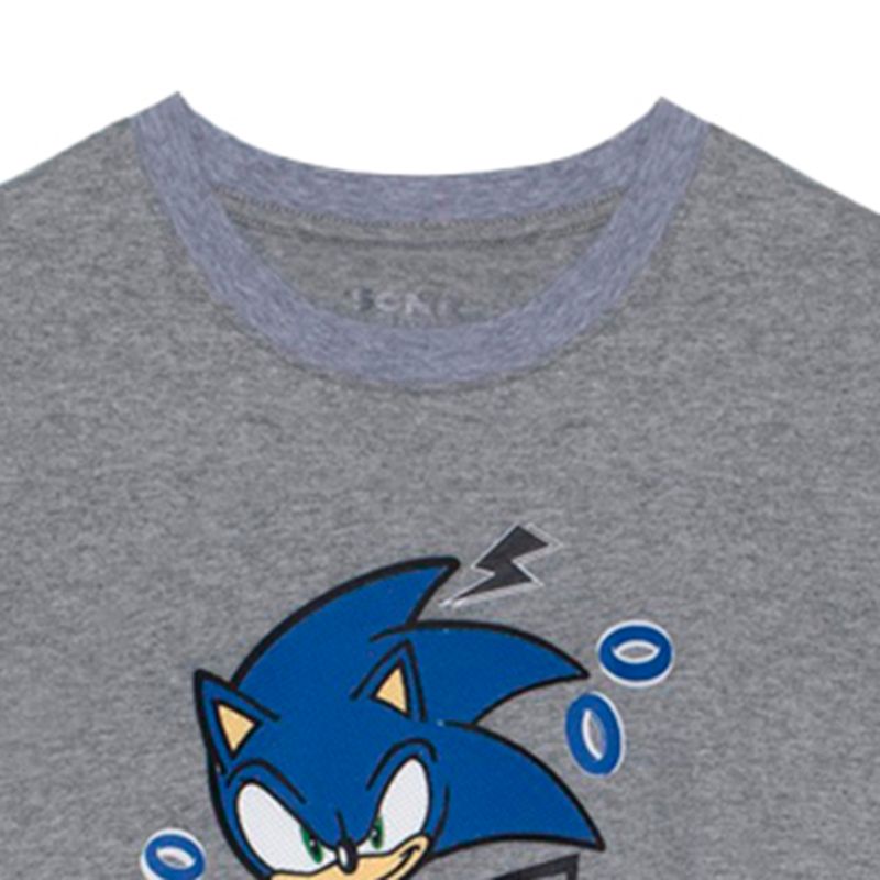 Camiseta-gris-con-estampado-de-Sonic-para-niño-104750518