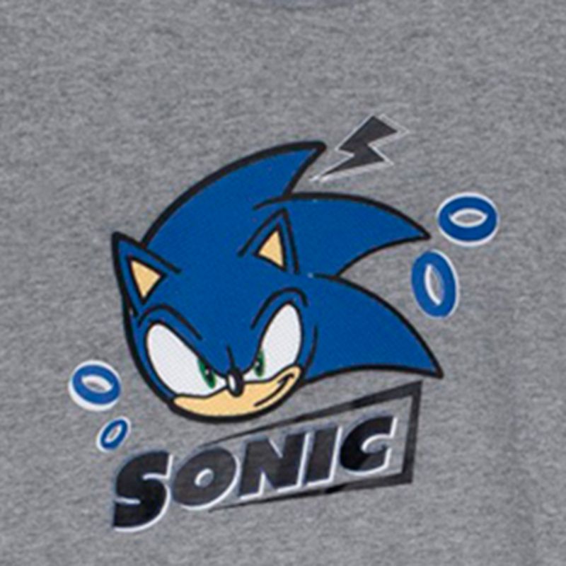 Camiseta-gris-con-estampado-de-Sonic-para-niño-104750518