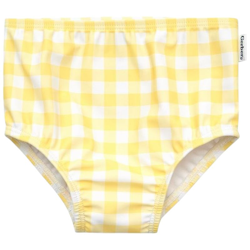 Traje-de-baño-2-piezas-bicolor-con-estampado-para-bebe-niña