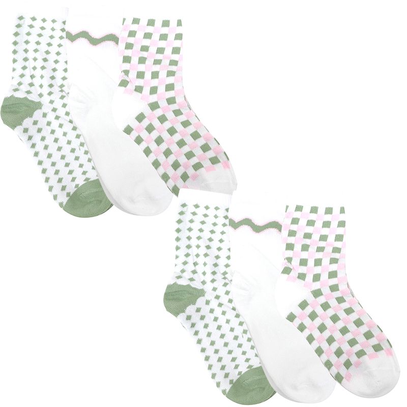 Set-de-3-pares-de-calcetines-multicolor-con-estampado-para-niña-104738913