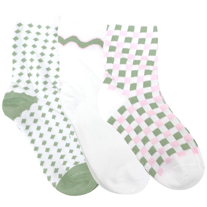 Set-de-3-pares-de-calcetines-multicolor-con-estampado-para-niña-104738913