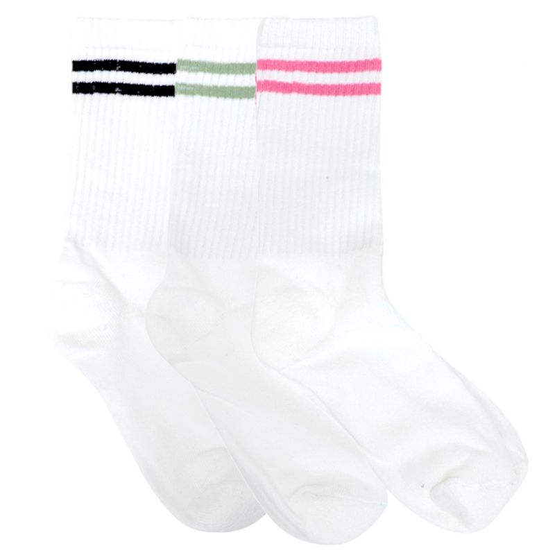 Set-de-3-pares-de-calcetines-blanco-a-rayas-para-niña-104738916