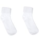 Set-de-3-pares-de-calcetines-blanco-solido-para-niña-104738918