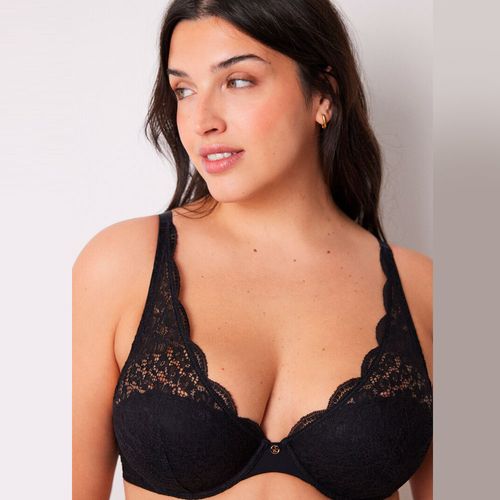 Brassier Women Secret con aros negro para mujer