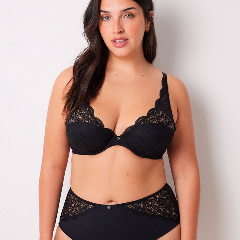 104822889-Brassier-Women-Secret-con-aros-negro-para-mujer