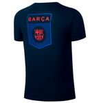 Camiseta-deportiva-azul-con-estampado-del-equipo-F.C-Barcelona-para-niño-104796698