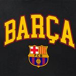 Camiseta-deportiva-negra-con-estampado-del-equipo-F.C-Barcelona-para-niño-104796706