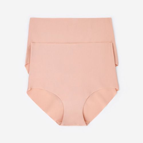 Set de 2 hípsters Women Secret rosado de cintura media para mujer