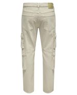104827108-Jeans-cargo-straight-fit-Only---Sons-beige-denim-para-hombre