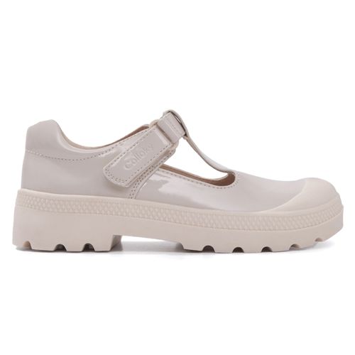 Zapato casual Colloky beige para niña