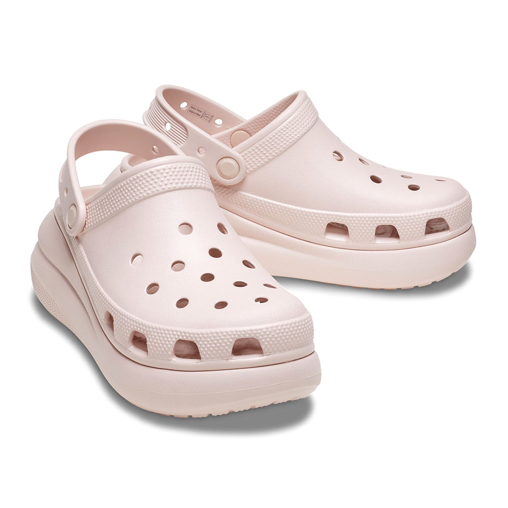 Crocs Crush Clog color nude para mujer - Siman El Salvador