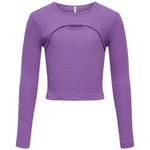 Blusa-morada-solido-para-niña-104799463