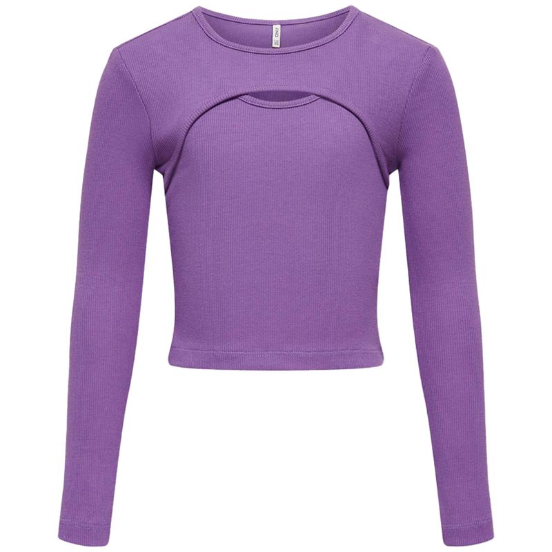 Blusa-morada-solido-para-niña-104799463