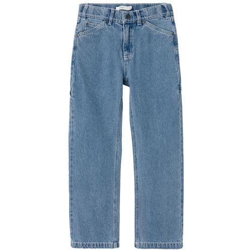 Jeans azul sólido para niño