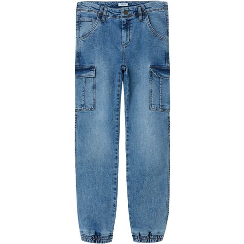 Jeans azul lavado para niño