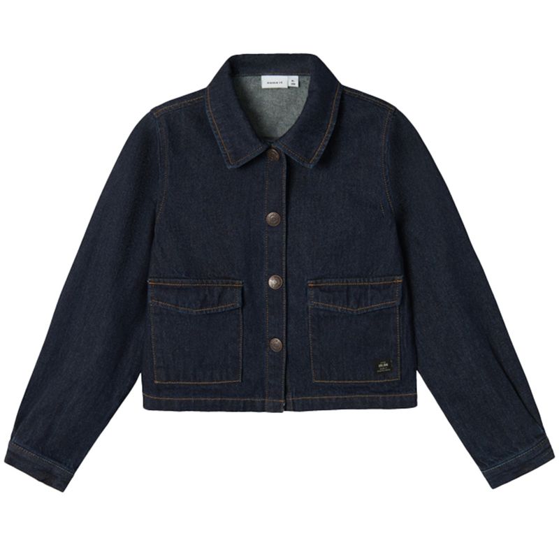 Chaqueta-azul-solido-para-niña-104825403