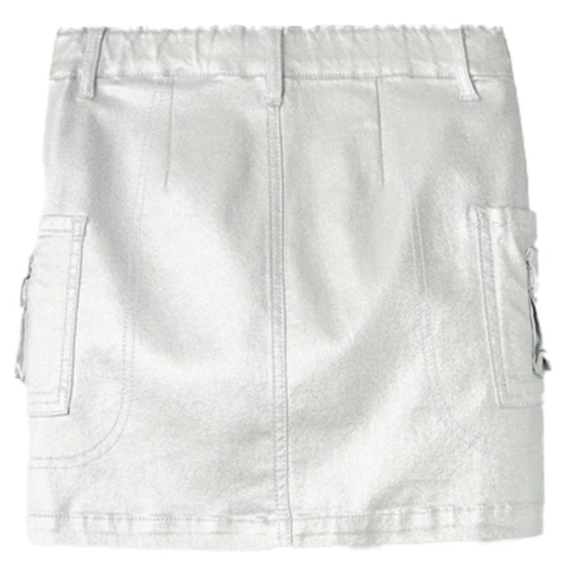 Falda-plateada-metalico-para-niña-104825413