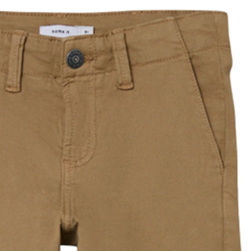 Pantalon-cafe-solido-para-niño-104825364