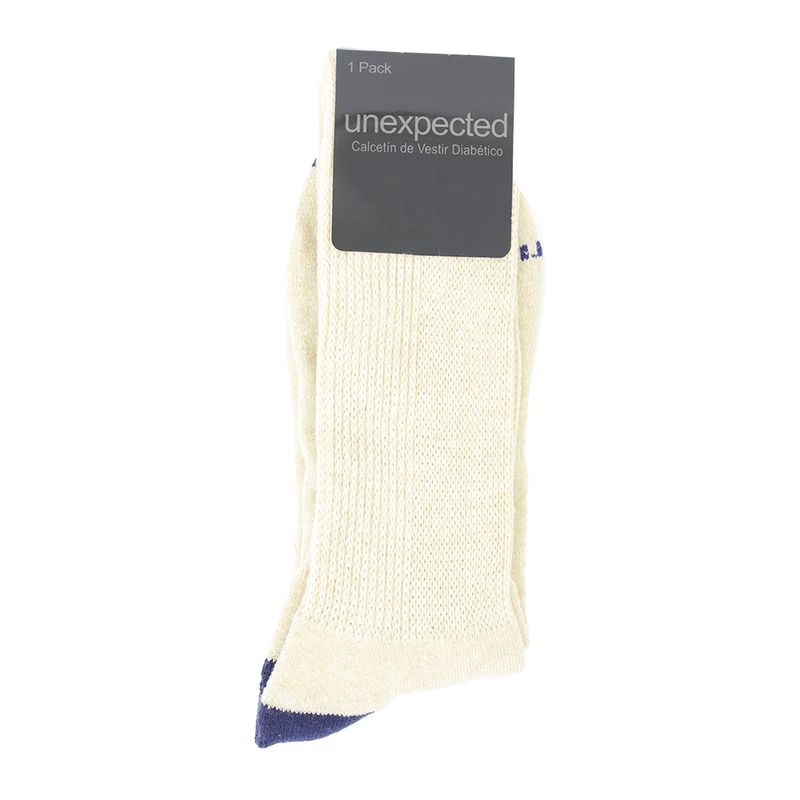 104061990Par-de-calcetines-para-diabéticos-Unexpected-beige-color-block-para-hombre