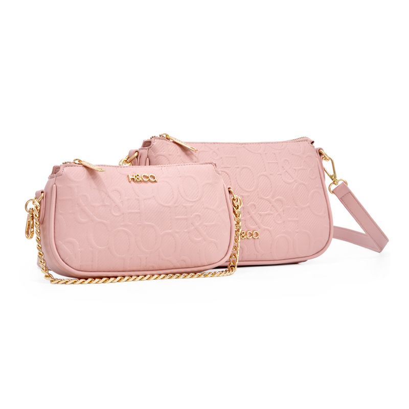 104814520-Set-de-carteras-crossbody-satchel-H-Co-rosado-para-mujer