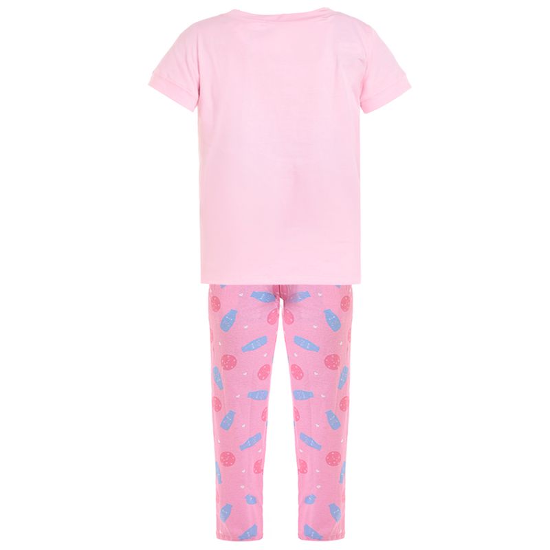 Pijama-de-2-piezas-rosada-con-estampado-para-niña-104752297