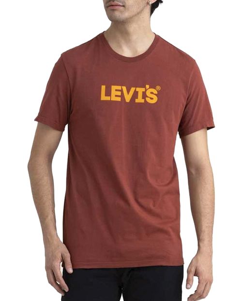 Camiseta Levi's vino estampada para hombre