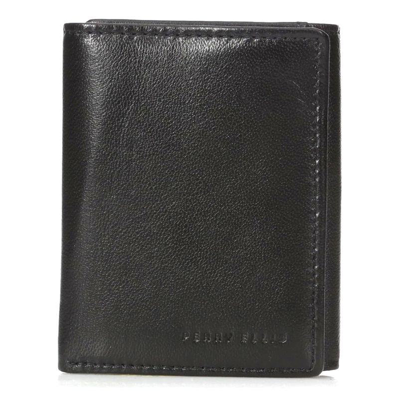 104814963-Billetera-trifold-Perry-Ellis-con-passcase-negra-con-textura-para-hombre