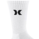 104810492-Pack-de-6-pares-de-calcetines-Hurley-crew-blancos-texturizados-para-hombre