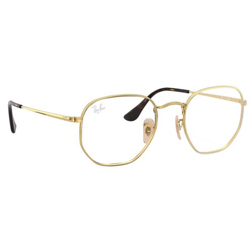 Aro completo geométrico Ray Ban metal unisex