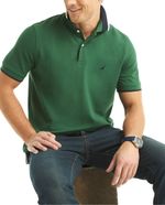 104818568-Camisa-polo-Nautica-classic-fit-verde-texturizada-para-hombre