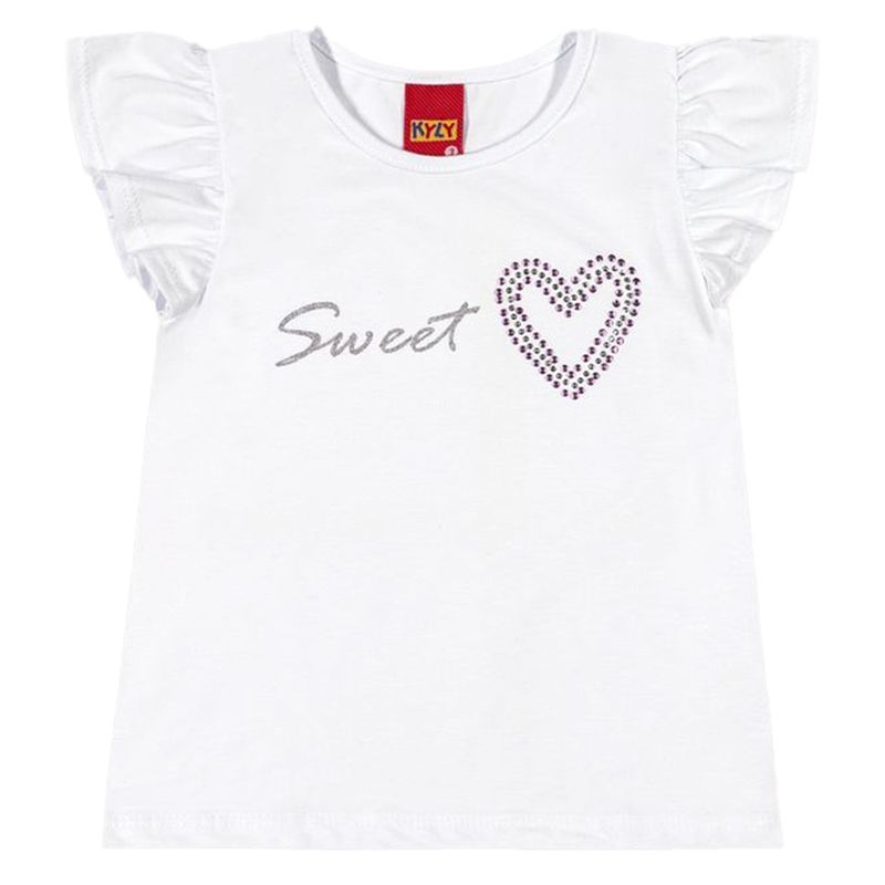 Blusa manga corta blanca 0001 blanco de niña Siman Nicaragua
