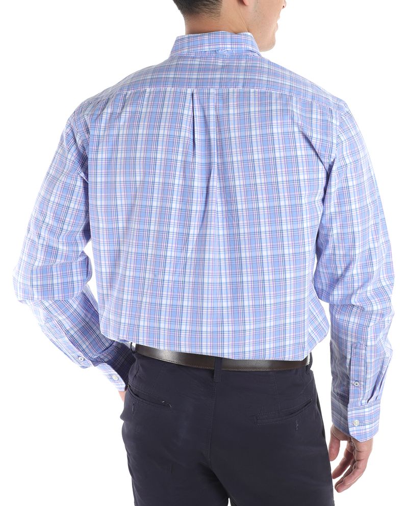 104806840-Camisa-casual-Izod-azul-cuadriculada-para-hombre