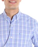 104806840-Camisa-casual-Izod-azul-cuadriculada-para-hombre
