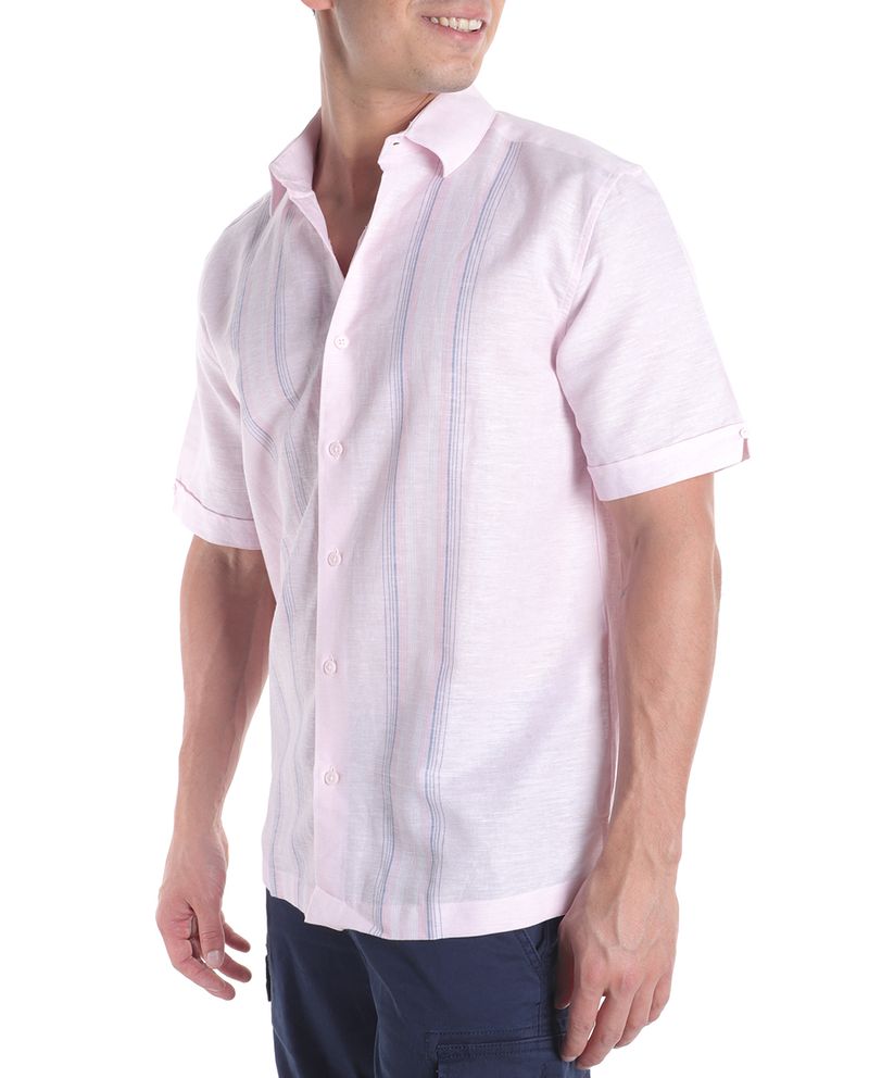 104808652-Camisa-guayabera-Cubavera-rosada-heather-para-hombre