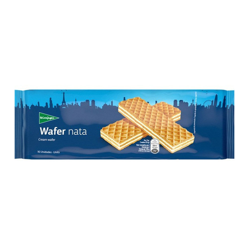 El corte inglés galletas wafer rellenas de nata paquete 200g Siman
